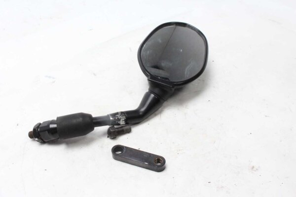 Left handlebar mirror, mirror holder, matte black Triumph Tiger 1050 115NG 07-13