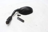 Left handlebar mirror, mirror holder, matte black Triumph Tiger 1050 115NG 07-13