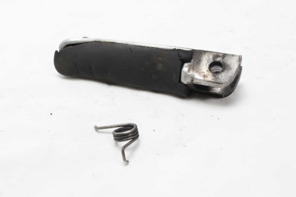 Poggiapiedi anteriore sinistro lato guida, imbottitura in gomma per poggiapiedi Triumph Tiger 1050 115NG 07-13