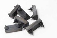 Stoelrubbers, rubberhouders, achter en voor Honda CBF...