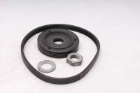 Courroie trapézoïdale à nervures, poulie, écrou, rondelle BMW R 1200 GS K25 0307 04-07