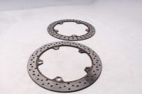 Discos de freno perforados delanteros, conjunto de sistemas de freno BMW R 1200 GS K25 0307 04-07