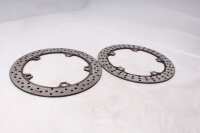 Discos de freno perforados delanteros, conjunto de sistemas de freno BMW R 1200 GS K25 0307 04-07