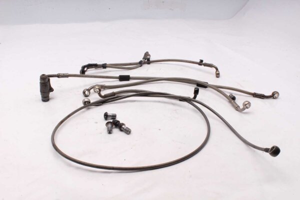 Durite de frein tressée en acier, kit de flexibles de frein, support ABS BMW R 1200 GS K25 0307 04-07