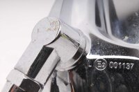 Set di specchietti cromati, aerodinamici, sinistro e destro, filettatura universale Honda universell