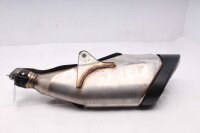 Auspuff Endtopf Schalldämpfer Doppelrohr Honda CB...