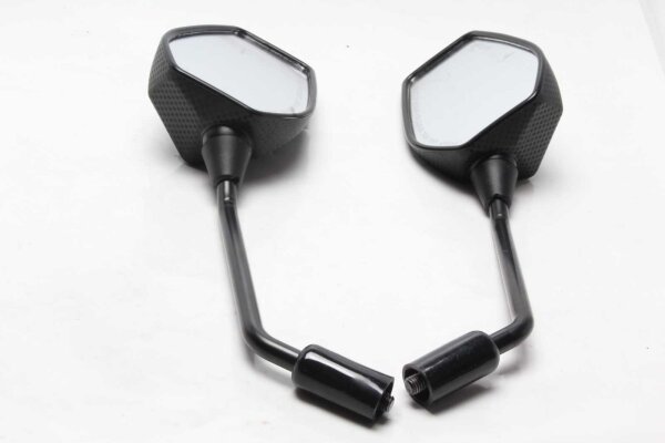 Kulfiberlook-spejle, par venstre og højre, bakspejle Aprilia SX 125 SM 21-21