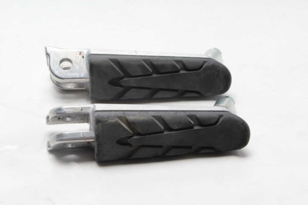 Poggiapiedi anteriori sinistro e destro, pedali, set di supporti in gomma Honda universell