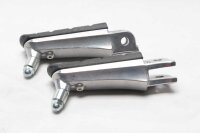 Poggiapiedi anteriori sinistro e destro, pedali, set di supporti in gomma Honda universell