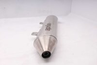 Auspuff Endtopf Abgasanlage Schalldämpfer rund Edelstahl Aprilia RX 125 24-24