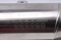 Auspuff Endtopf Abgasanlage Schalldämpfer rund Edelstahl Aprilia RX 125 24-24