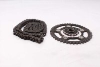 Kit de cadena, piñón, juego de cadena, juego de transmisión, plato Honda CBF 1000 F SC58 06-11