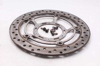 Disco de freno delantero izquierdo perforado de 4,2 mm con Honda CBF 1000 F SC58 06-11