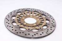 Remschijf voor, geboord, zwevende remmen Triumph Sprint ST1050 215NA 05-10