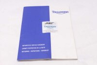 Inspektionshandbuch Wartungsheft Serviceheft Triumph...