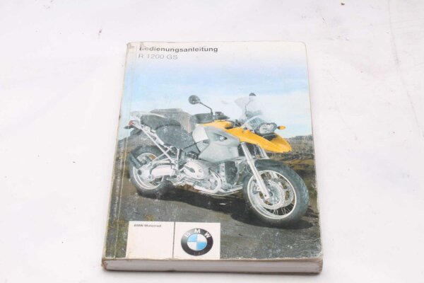 Bedienungsanleitung Betriebsanleitung Handbuch BMW R 1200 GS K25 0307 R12 04-07
