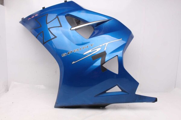 Linker voorpaneel, blauw ABS Sprint Triumph Sprint ST1050 215NA 05-10
