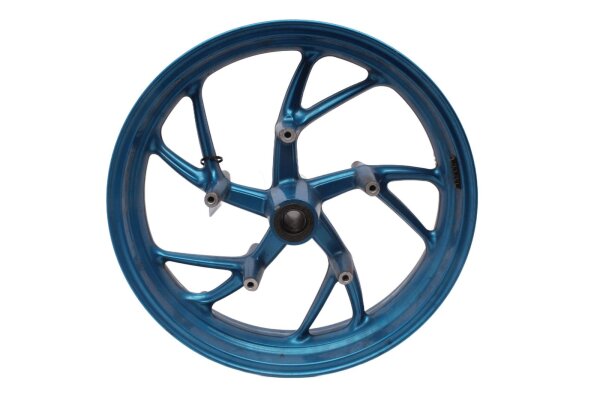 Framhjulsfälg målad blå BMW K 1200 R Sport K12R K43HV 0585 07-08