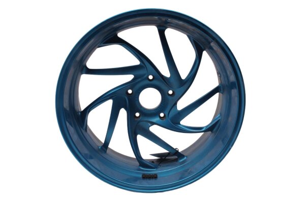 Llanta de rueda trasera, llanta de aluminio azul BMW K 1200 R Sport K12R K43HV 0585 07-08