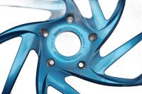Llanta de rueda trasera, llanta de aluminio azul BMW K 1200 R Sport K12R K43HV 0585 07-08