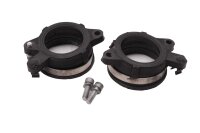 Intake manifold, carburetor rubber (left and right),...