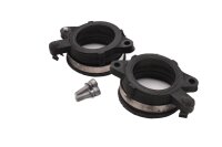 Intake manifold, carburetor rubber (left and right),...