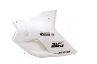 Front left side fairing, racing fairing, white Ducati 848...