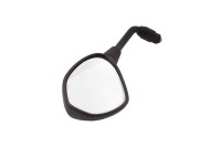 Rearview mirror, left mirror, handlebar mount, field of...