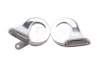 Doppelhorn verchromt Hupe links rechts Triumph Bonneville 1200 Speedmaster 25-25