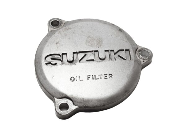 Oil filter cover, engine cover, oil filter 38200-21 Suzuki DR 800 S Big SR43B 91-97