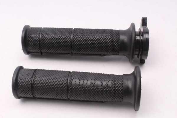 Rubberen gripset links, rechts en voor voor gashendel en stuurconstructie Ducati universell