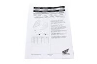 Tapa de maleta para equipaje trasero Honda XL 1000 V Varadero 07-07