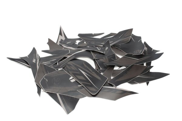 Dekorativ klistermärkesuppsättning flygbolags grafisk logotyp emblem Kawasaki Z 900 B 19-19