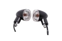 Blinkerpaar schwarz klarglas rechts links Rundgehäuse Triumph Unbekannt