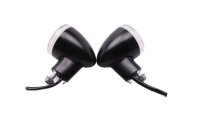 Blinkerpaar schwarz klarglas rechts links Rundgehäuse Triumph Unbekannt