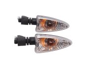 Blinker vorn hinten links rechts schwarz klarglas Ducati...