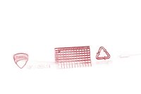 Cockpit extension fairing set front left Ducati Panigale 1199 R 14-14