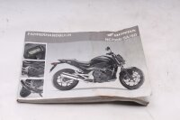 Förarmanual, bruksanvisning, underhållshäfte Honda NC 700 S RC61 12-13