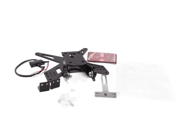 X-formet nummerpladeholder med LED-reflekser Kawasaki Z 1000 H ZRT00H 17-21