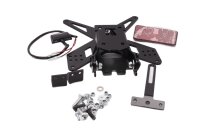 X-formet nummerpladeholder med LED-reflekser Kawasaki Z 1000 H ZRT00H 17-21