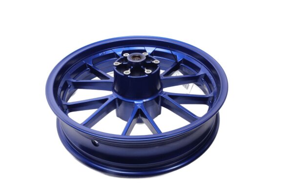 Rear wheel rim, blue, 17 inch, disc brake, aluminum Yamaha YZF-R 125 A 20-20