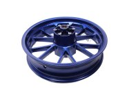 Rear wheel rim, blue, 17 inch, disc brake, aluminum Yamaha YZF-R 125 A 20-20