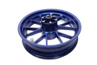Rear wheel rim, blue, 17 inch, disc brake, aluminum Yamaha YZF-R 125 A 20-20
