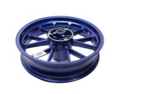 Rear wheel rim, blue, 17 inch, disc brake, aluminum Yamaha YZF-R 125 A 20-20