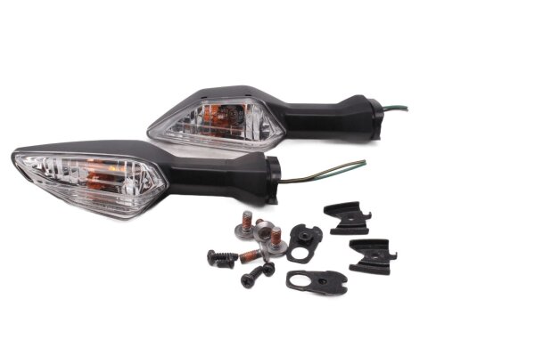 Fram vänster och höger blinkerspar, tydliga Kawasaki ZX-6R Ninja ZX636E 19-20