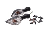 Fram vänster och höger blinkerspar, tydliga Kawasaki ZX-6R Ninja ZX636E 19-20