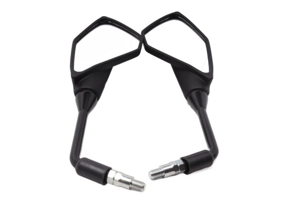 Bakspejlsæt (venstre og højre) styrspejle, sort Kawasaki Z 900 R 24-24