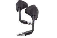 Bakspejlsæt (venstre og højre) styrspejle, sort Kawasaki Z 900 R 24-24