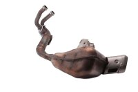 Auspuffanlage Abgasanlage Krümmer Endschalldämpfer Yamaha XSR 700 A 23-23