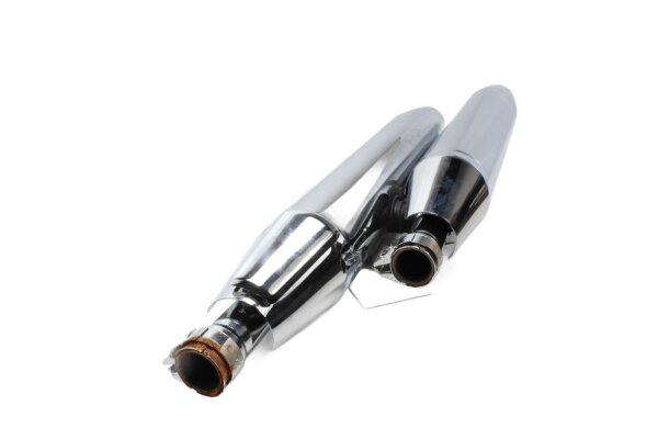 Avgasdämparsats krom Yamaha XVS 1100 Drag Star VP05 99-04